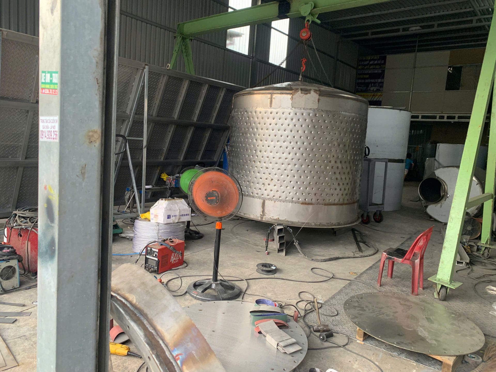 Dimple Jacket– Ứng dụng trong gia nhiệt