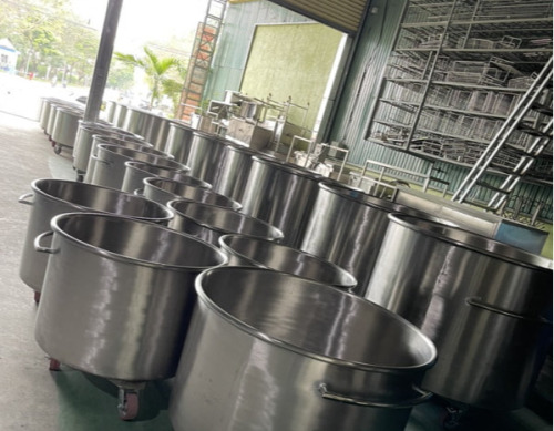 Bồn trộn công nghiệp dung tích lớn: Lưu ý thiết kế kết cấu