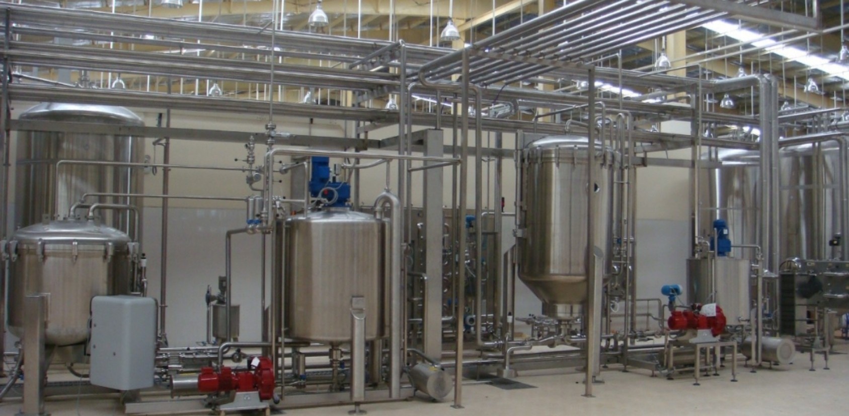 Hệ thống đường ống inox vi sinh cho nhà máy dược/thực phẩm