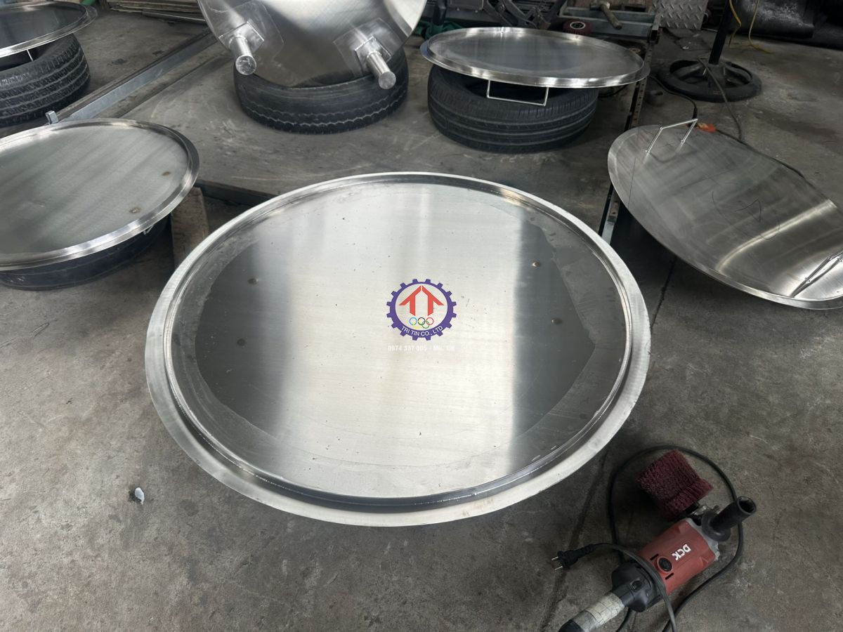 Gia công bồn inox chuyên dụng