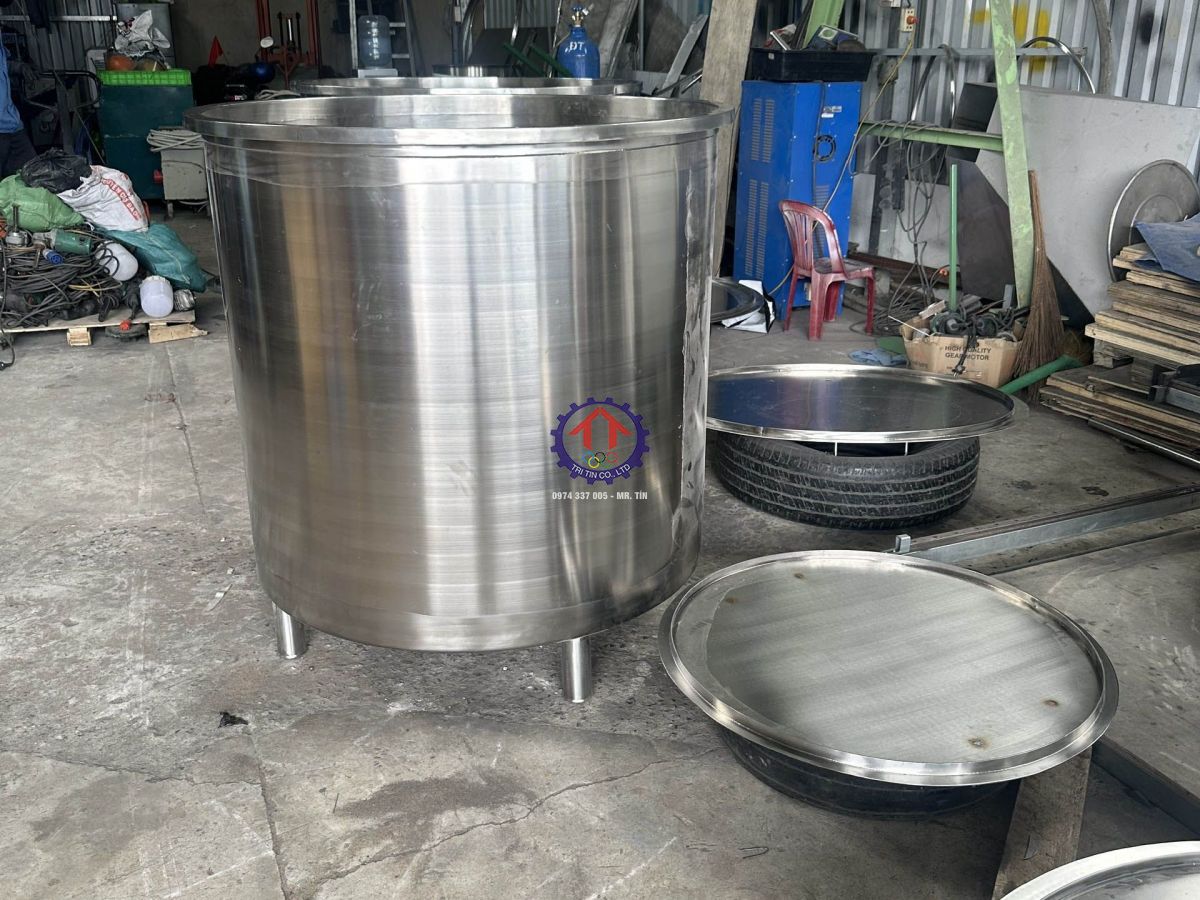 Gia công bồn inox chuyên dụng