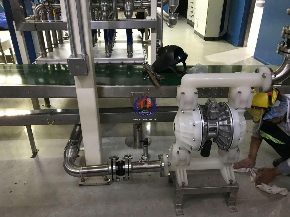 Gia công lắp đặt đường ống vi sinh công ty P&G