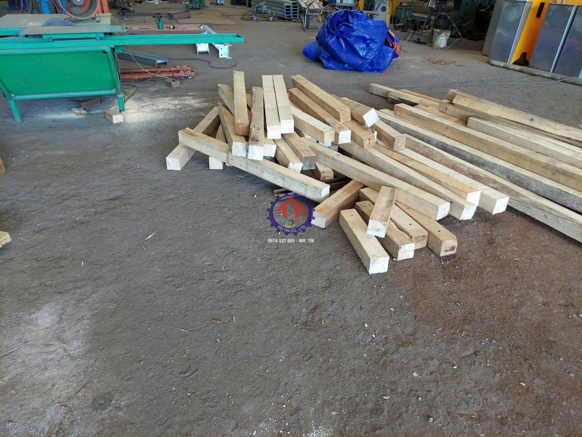 Đóng pallet gỗ tại công ty Trí Tín