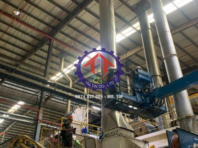 Gia công lắp đặt ống gió công ty Crow