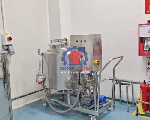 Thiết bị inox công nghiệp phổ biến trong nhà máy sản xuất