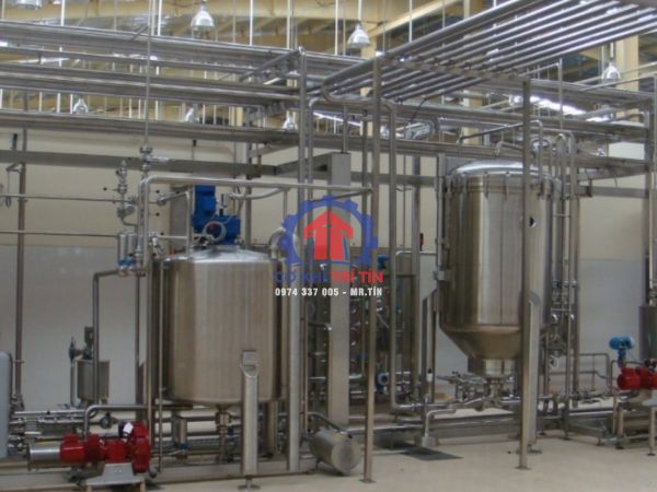 Hệ thống đường ống inox vi sinh cho nhà máy dược/thực phẩm