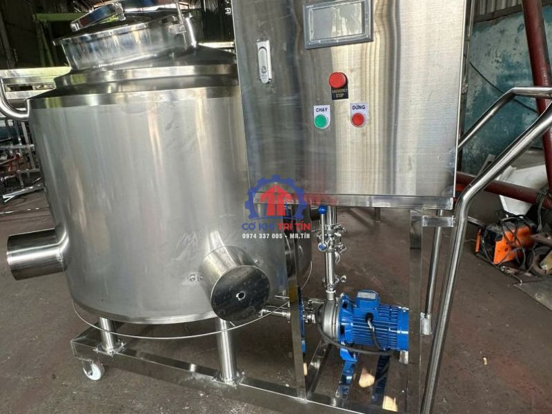 Bồn gia nhiệt điện trở hoàn thiện