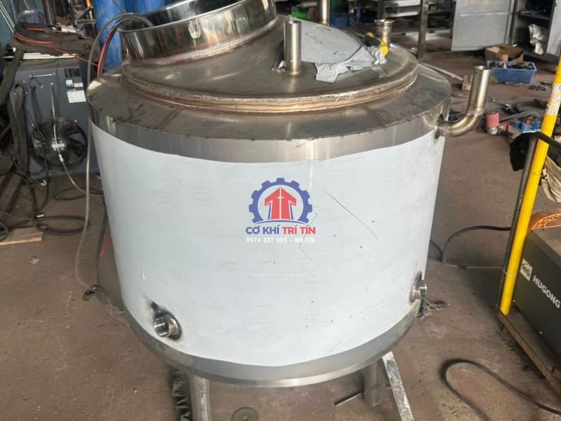 bọc vỏ áo bồn gia nhiệt
