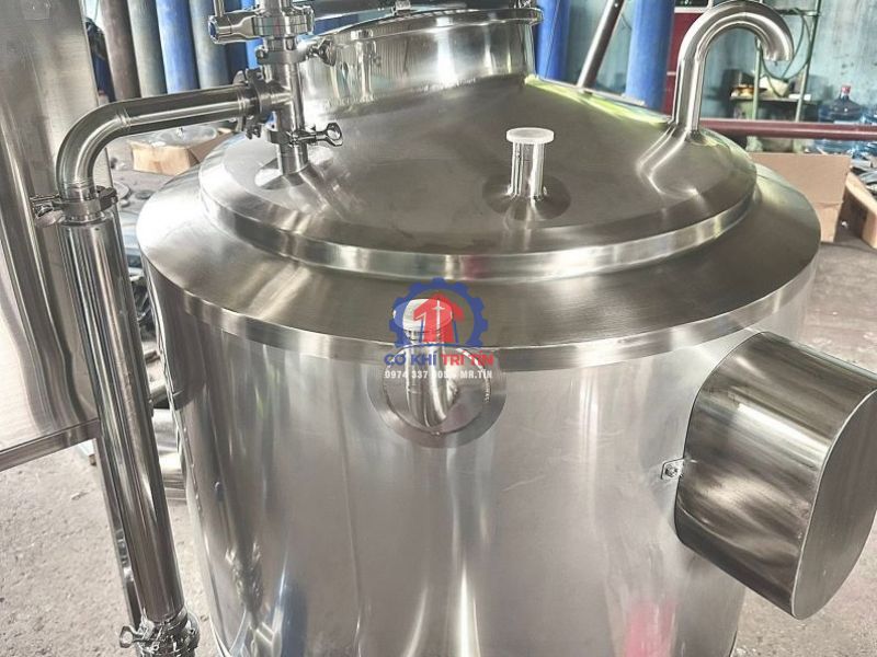 Bồn inox công nghiệp - Cơ Khí Trí Tín