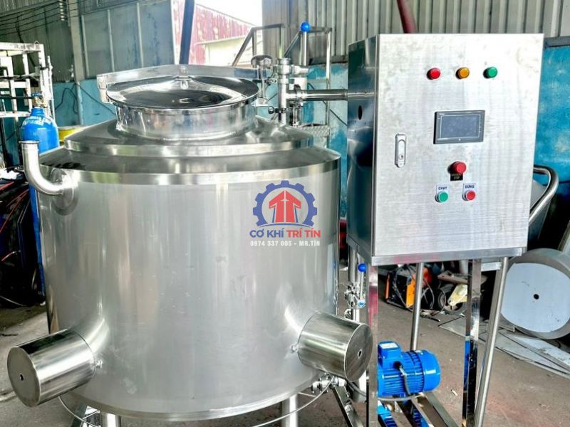 Bồn inox công nghiệp - Cơ Khí Trí Tín