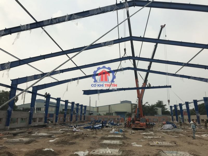 Kết cấu thép nhà xưởng công nghiệp