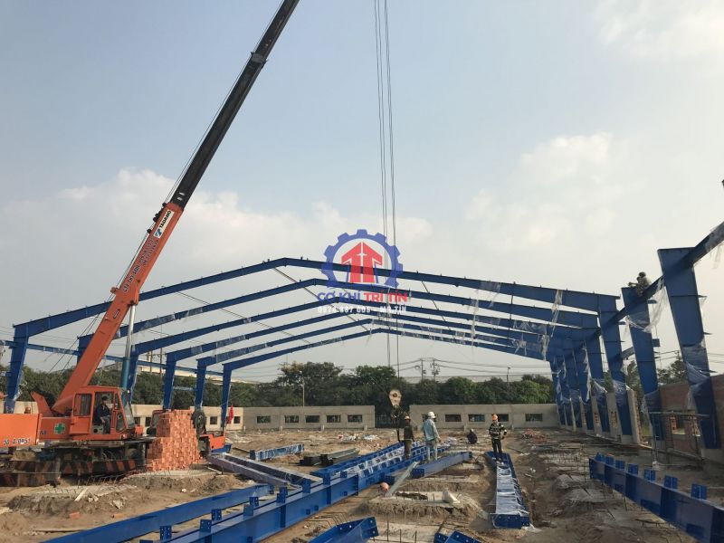 Kết cấu thép nhà xưởng công nghiệp
