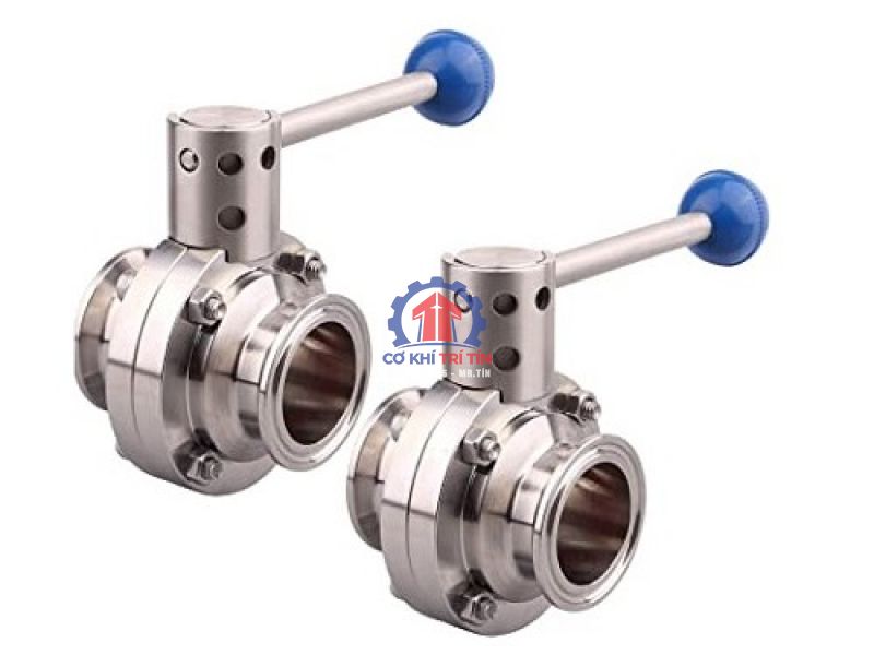 Van, khớp nối inox vi sinh: Các loại phổ biến