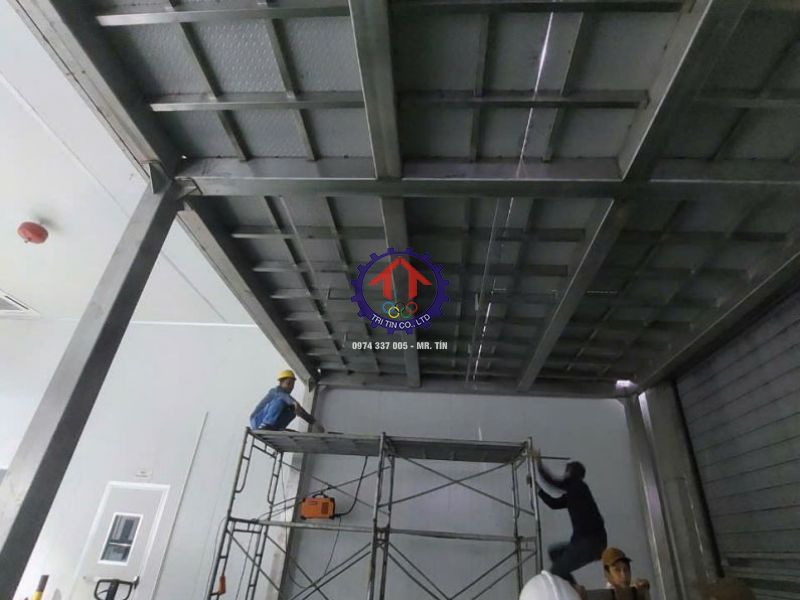 Gia công sàn Inox công ty Olam