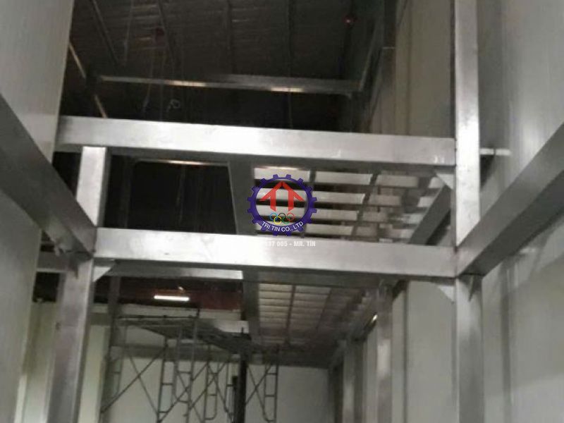 Gia công sàn Inox công ty Olam